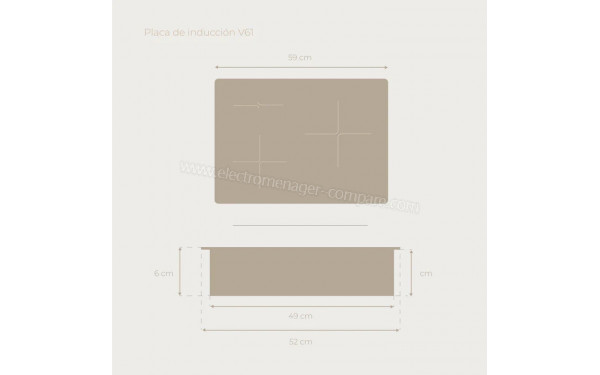 EVVO V61 - Dimensions