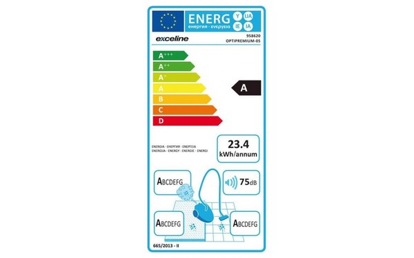 EXCELINE OPTIPREMIUM-05 - &Eacute;tiquette &eacute;nergie