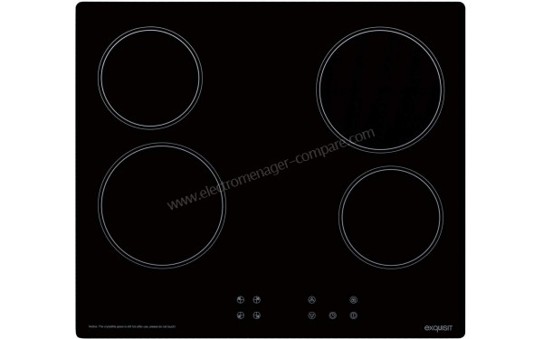 EXQUISIT EKC 601-2 - Vue du dessus