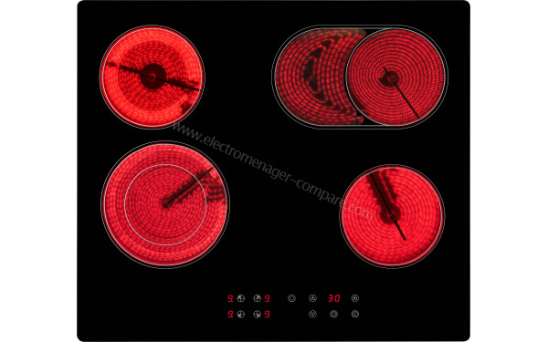 EXQUISIT EKC 601-2.1 BZ - Vue du dessus