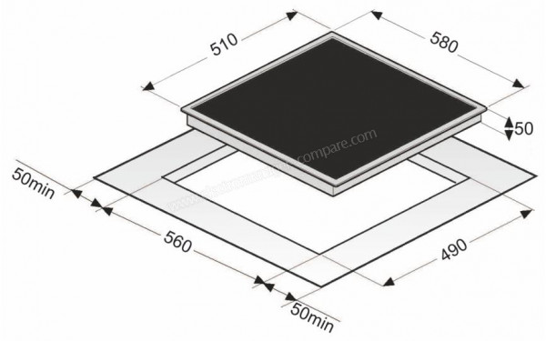 EXQUISIT EKC 601 - Sch&eacute;ma technique