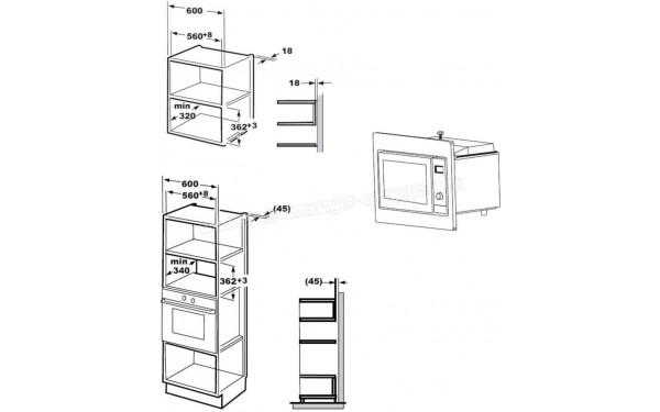 EXQUISIT EMW 20.1G - Sch&eacute;ma technique