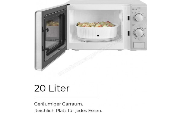 EXQUISIT MW 802 si - Vue de l'int&eacute;rieur