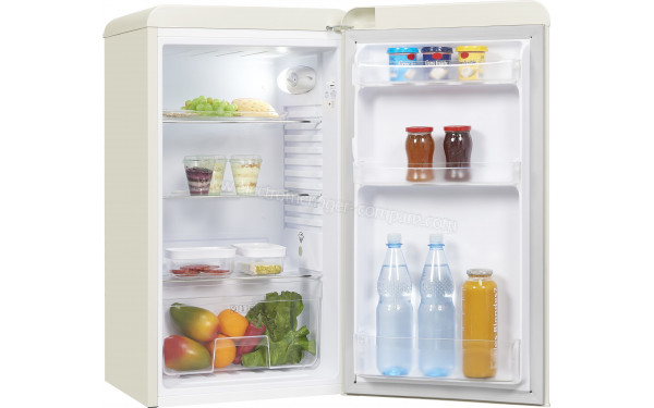 EXQUISIT RKS100-V-H-160F Blanc Magnolia - Vue de l'int&eacute;rieur