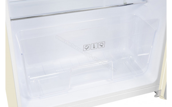 EXQUISIT RKS100-V-H-160F Blanc Magnolia - Bac fra&icirc;cheur