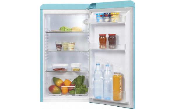 EXQUISIT RKS100-V-H-160F Bleu Pigeon - Vue de l'int&eacute;rieur