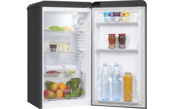 EXQUISIT RKS100-V-H-160F Noir - Vue de l'int&eacute;rieur