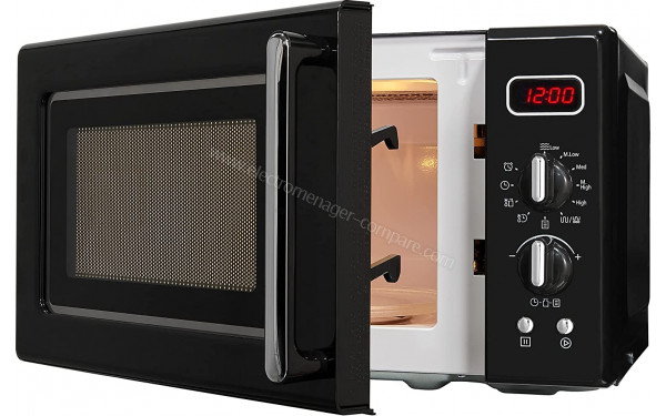 EXQUISIT RMW720-3GDIG Noir - Vue de l'int&eacute;rieur