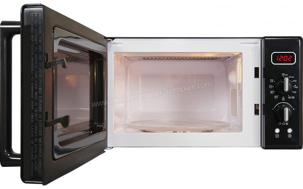 EXQUISIT RMW720-3GDIG Noir - Vue de l'int&eacute;rieur