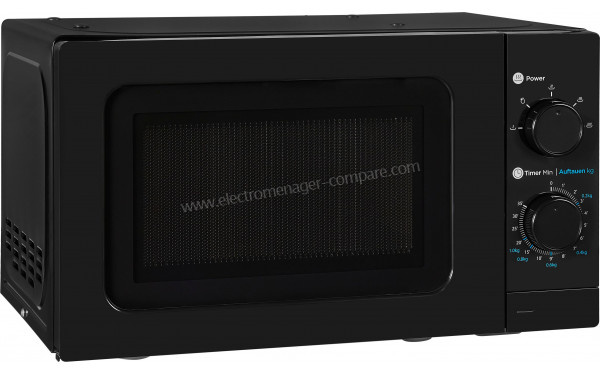 EXQUISIT WP 700 J17-3 Noir - Vue 3/4 gauche