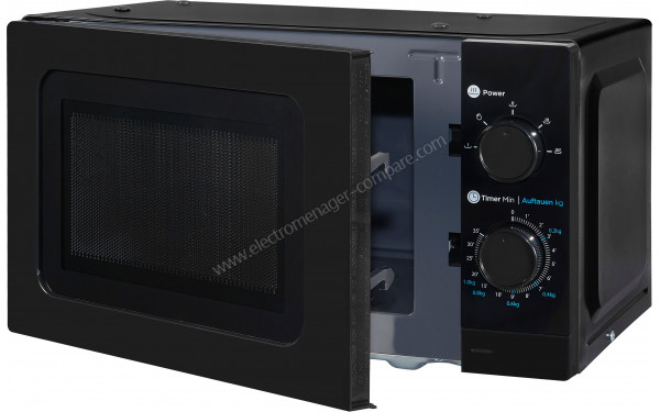 EXQUISIT WP 700 J17-3 Noir - Vue 3/4 droite