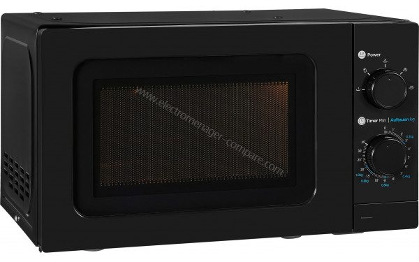 EXQUISIT WP 700 J17-3 Noir - Vue 3/4 gauche