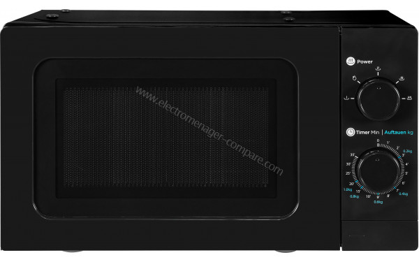 EXQUISIT WP 700 J17-3 Noir - Vue de face