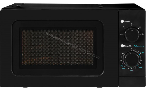 EXQUISIT WP 700 J17-3 Noir - Vue de face