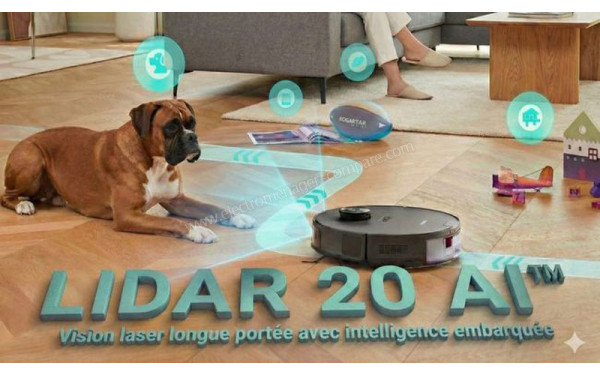 EZICLEAN AirFlow Ultra - LIDAR 20 AI