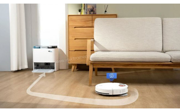 EZICLEAN All-in-one Z12 Max - Recharge et reprise intelligente