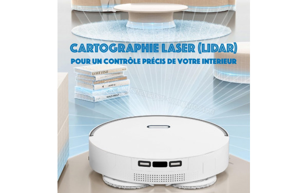 EZICLEAN All-in-one Z12 Ultra - Cartographie laser