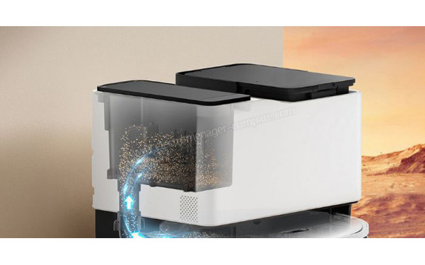 EZICLEAN All in One Z15 Pro - Gestion de la poussi&egrave;re automatique