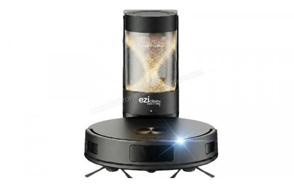 EZICLEAN CyberFlow Max - Vue de face avec station de chargement