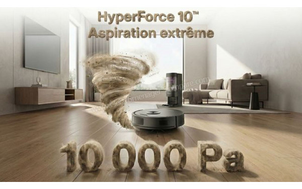 EZICLEAN CyberFlow Max - Puissance d'aspiration