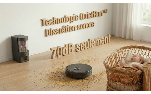 EZICLEAN CyberFlow Max - Technologie QuietRun