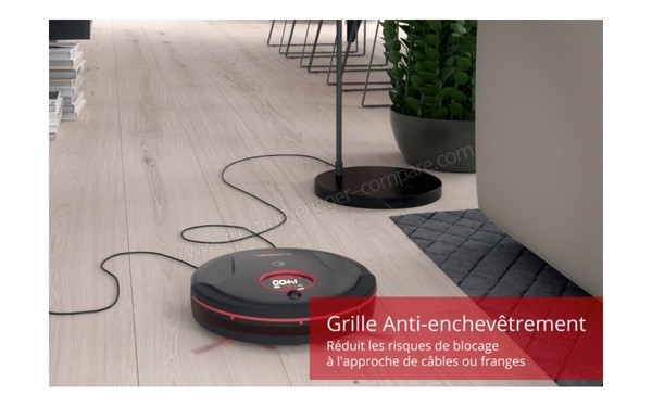 E ZICOM e.ziclean BOT PETS - Grille anti--enchev&ecirc;trement  (cr&eacute;dit : Boulanger)