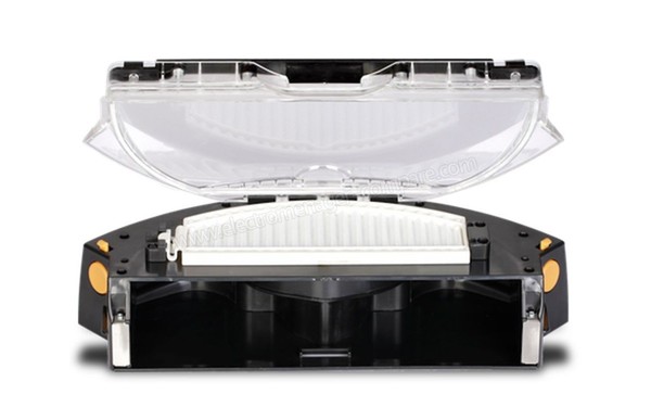 E ZICOM e.ziclean TORNADO - Bac &agrave; poussi&egrave;re et filtre (cr&eacute;dit : Boulanger)