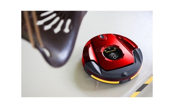 E ZICOM e.ziclean CORNER RED - Vue 3/4 gauche