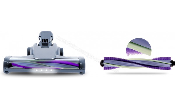 E ZICOM EZIclean Cyclomax air animal - Vue de la brosse principale