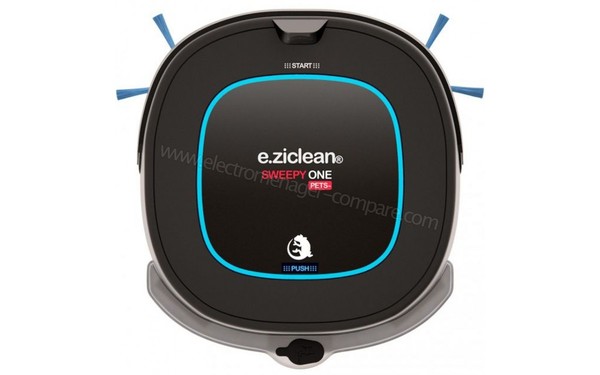 E ZICOM e.ziclean SWEEPY ONE PETS - Vue du dessus (cr&eacute;dit : Boulanger)