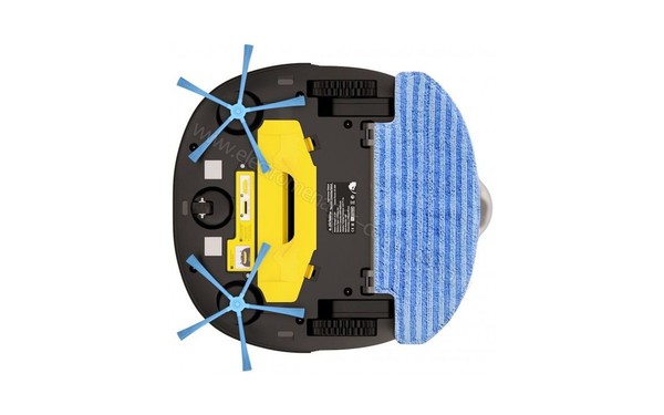 E ZICOM e.ziclean SWEEPY ONE PETS - Vue du dessous (cr&eacute;dit : Boulanger)