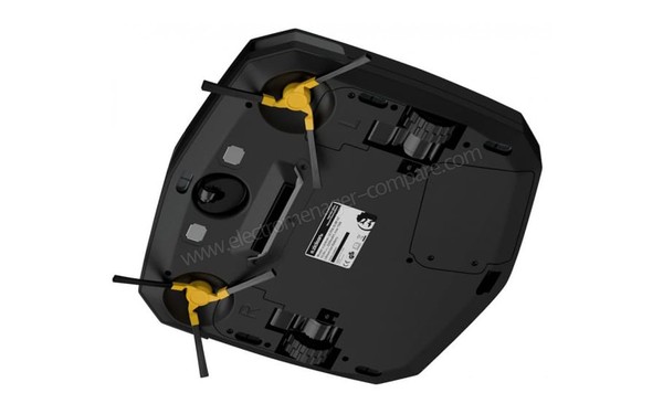 E ZICOM e.ziclean ULTRA SLIM BLACK V2 - Vue du dessous