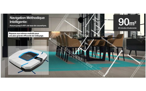 E ZICOM e.ziclean ULTRA SLIM BLACK V2 - Explications navigation