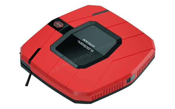 E ZICOM e.ziclean ULTRA SLIM RED V2 - Vue 3/4 gauche (cr&eacute;dit : Boulanger)