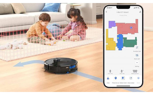 EZICLEAN I-Bot Z7 Smart - Application pour smartphones ou tablettes