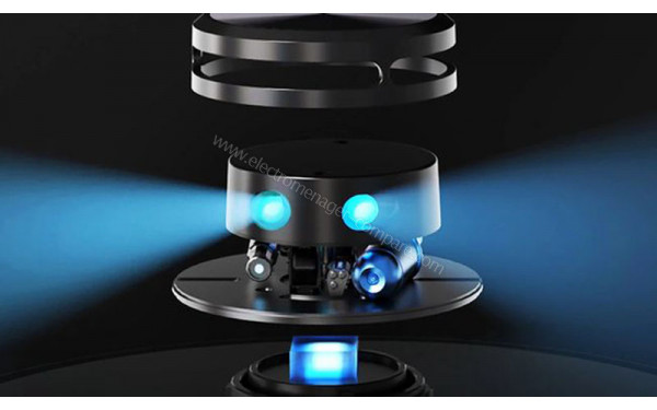 EZICLEAN I-Bot Z7 Smart - Vue &eacute;clat&eacute;e