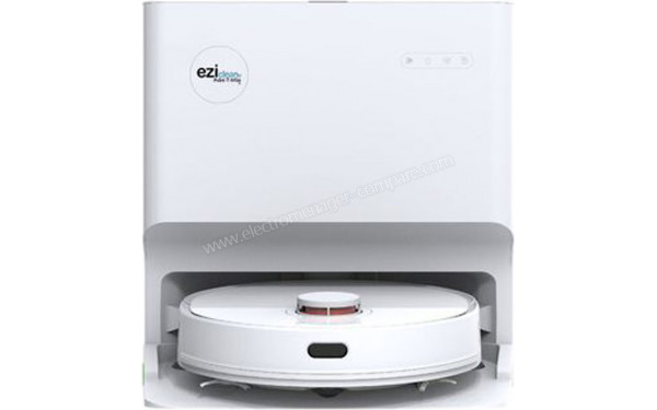 EZICLEAN Z8 Pro - Vue de face sur la base de chargement
