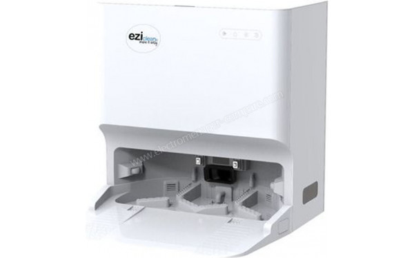 EZICLEAN Z8 Pro - Base de chargement vue 3/4 droite