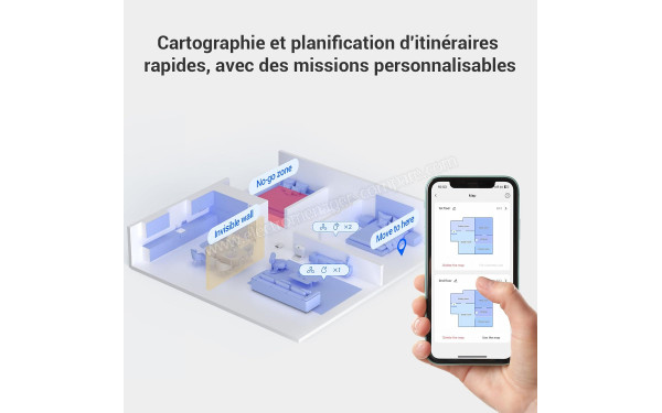 EZVIZ RS2 Blanc - Application pour smartphones ou tablettes