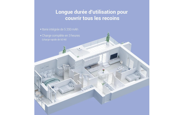 EZVIZ RS2 Blanc - Mise en situation