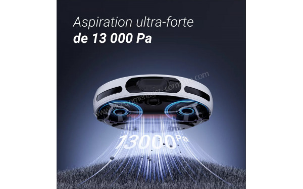 EZVIZ RS20 Max Blanc - Puissance d'aspiration