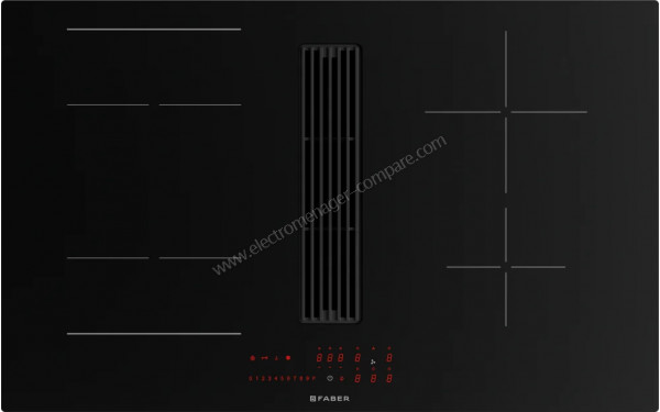 FABER Galileo Linear F830 Noir - Vue du dessus