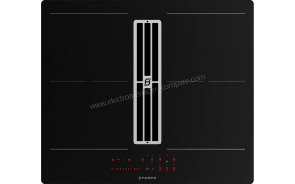 FABER Galileo Slim F600 Noir - Vue du dessus