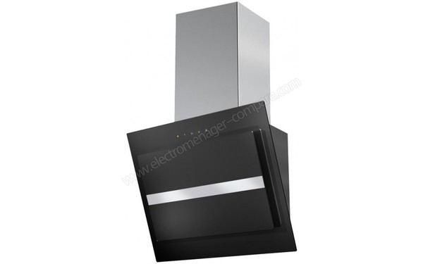 FABER Northia 600 Noir - Vue 3/4 droite  (cr&eacute;dit : Boulanger)