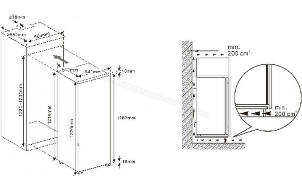FAGOR FAB4202 - Dimensions