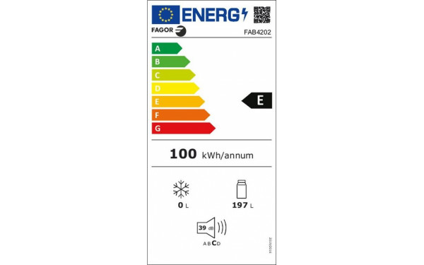 FAGOR FAB4202 - &Eacute;tiquette &eacute;nergie v2