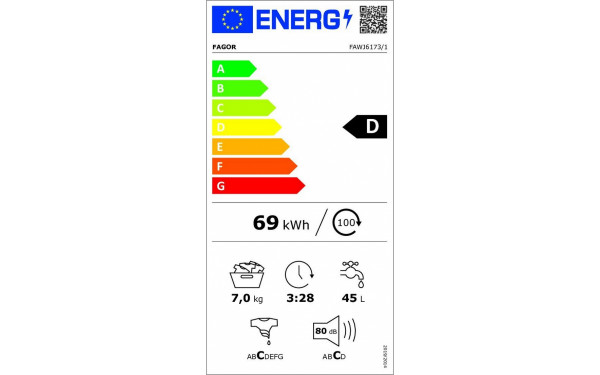 FAGOR FAWJ6173/1 - &Eacute;tiquette &eacute;nergie v2