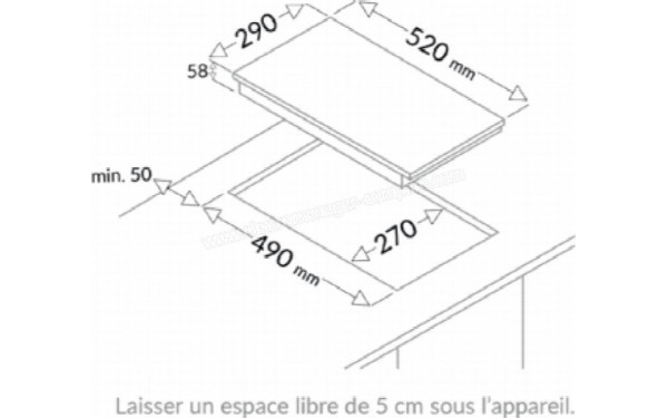 FAGOR FDI3600S - Dimensions