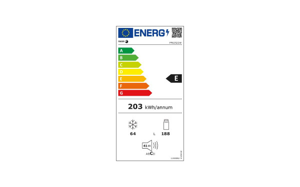 FAGOR FF82522W - &Eacute;tiquette &eacute;nergie v2