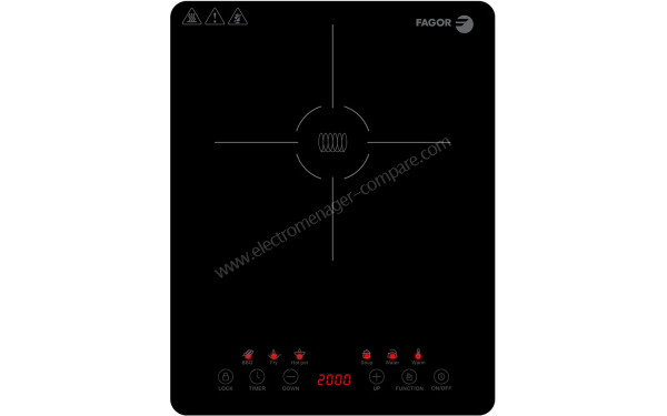 FAGOR FGE0072 - Vue du dessus